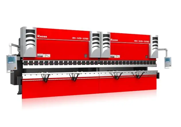 Frein à pression CNC avec couronnement