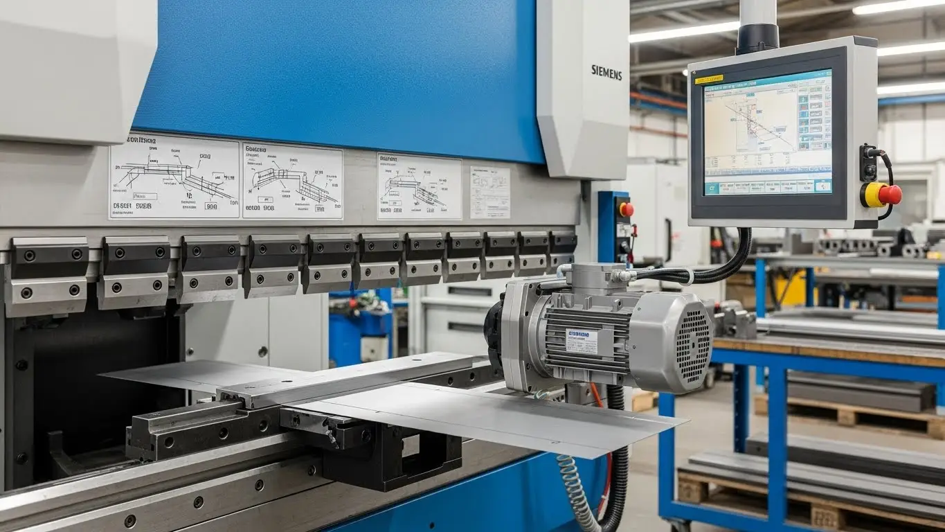 Frein à pression CNC pour cabine de contrôle