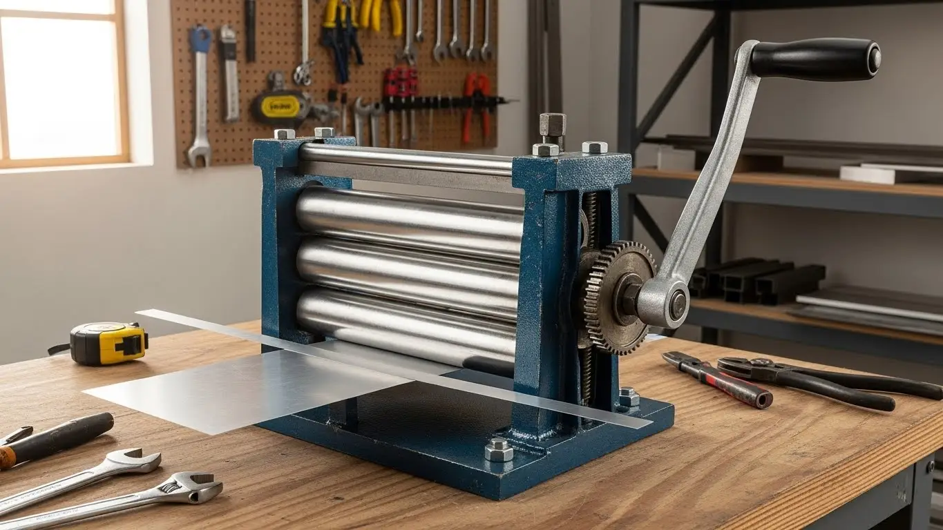 Rouleau métallique abordable pour un petit atelier