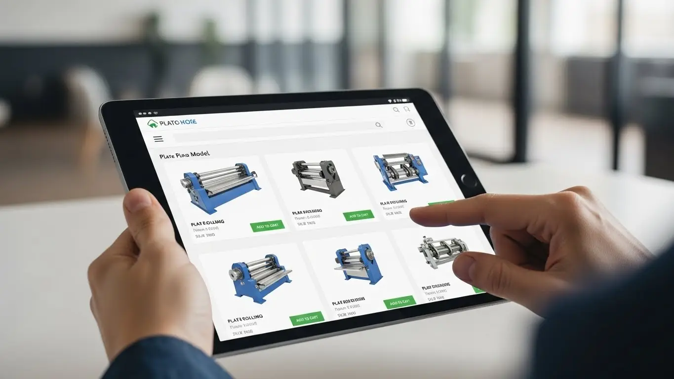 Achetez une machine à rouler des plaques en ligne