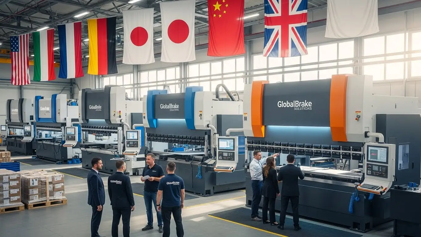 Fournisseur international de freins à pression CNC