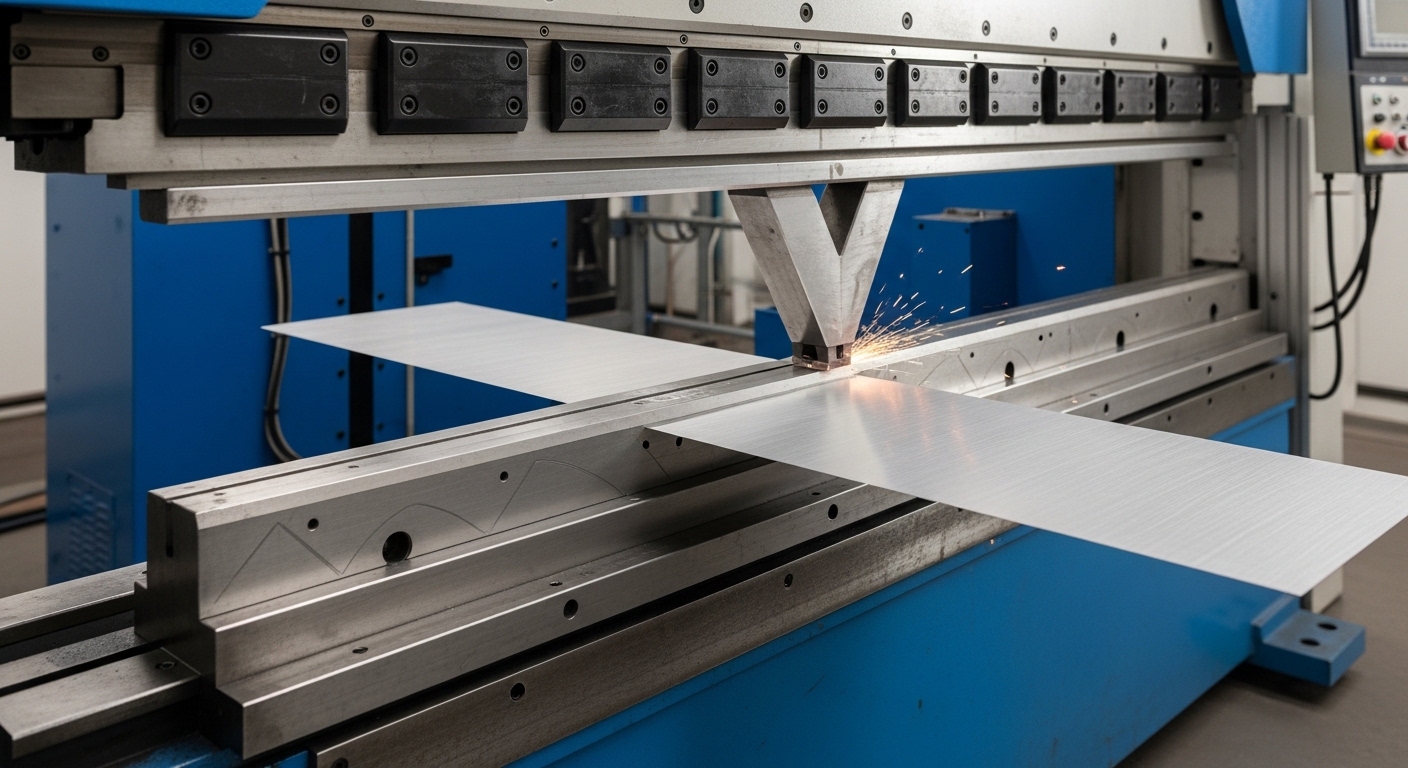 Frein à pression pour la fabrication en acier inoxydable