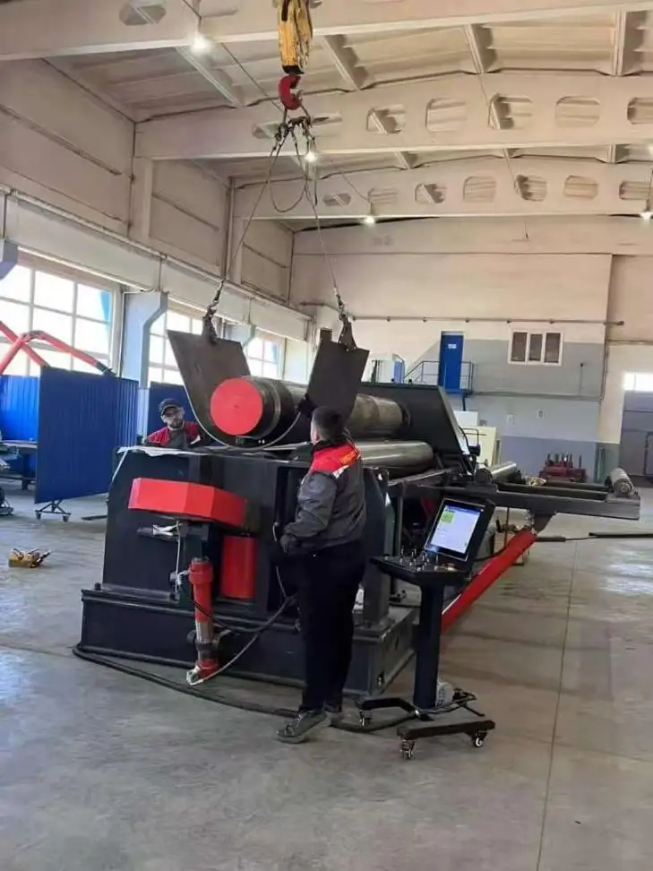 4-Machine à laminage à plaques de roulement Heavy Duty