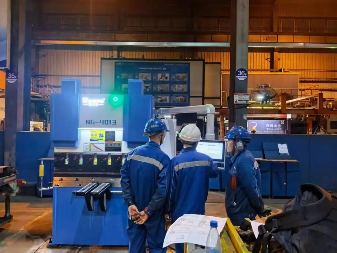 Frein à pression CNC électrique