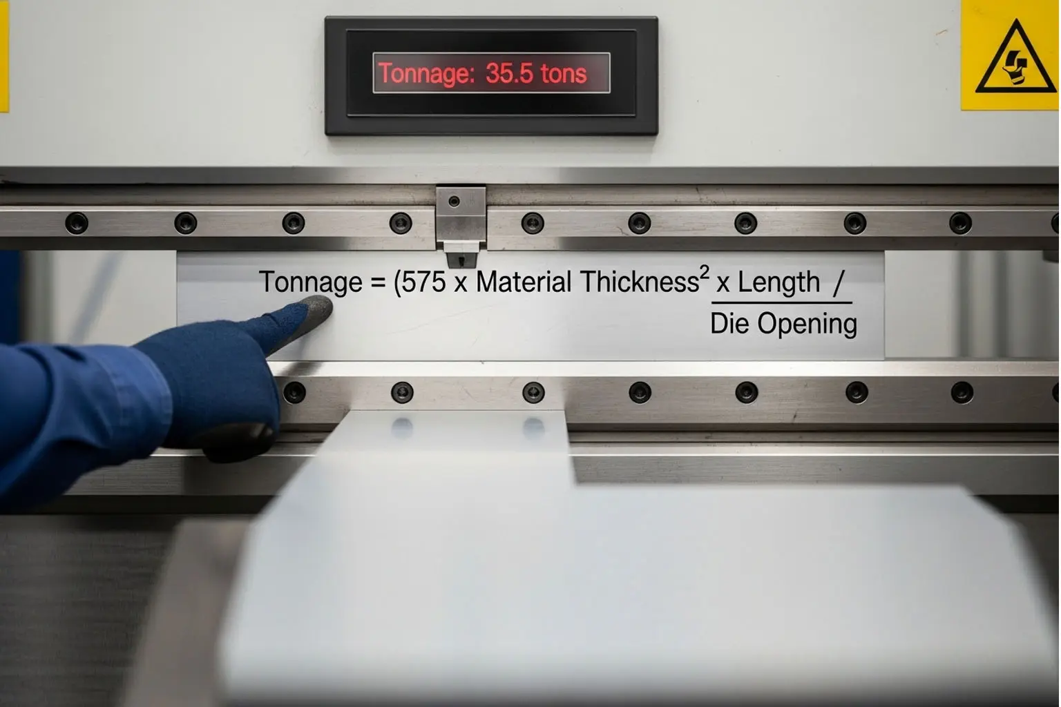 Comment calculer le tonnage du frein à pression: Guide pratique pour un pliage précis